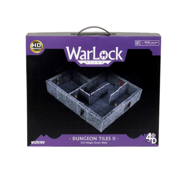 WARLOCK™ TILES: Dungeon Tiles II – Full Height Stone Walls