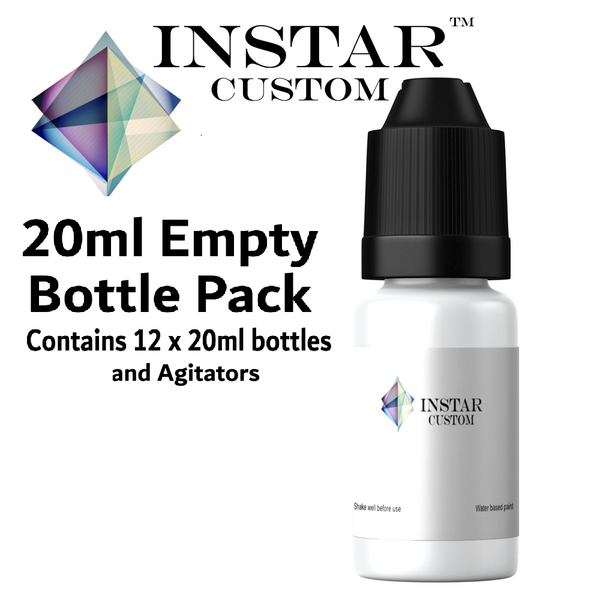 20ml Empty Bottle Pack - Instar - INSEBP20