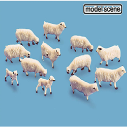 PECO - Sheep and Lambs - OO/HO Gauge - 5110