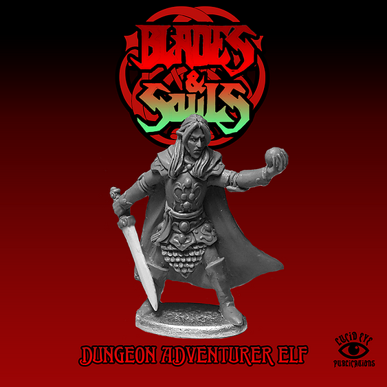 Dungeon Adventurer Elf - Lucid Eye Blades & Souls - ELF