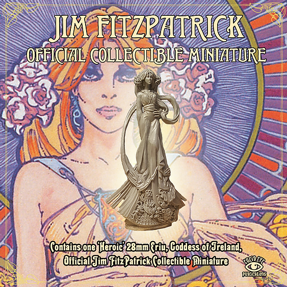 Ériu, Goddess of Ireland - Lucid Eye Jim FitzPatrick - Jimf2