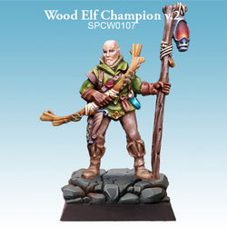 Wood Elf Champion v.2 - SpellCrow - SPCW0107