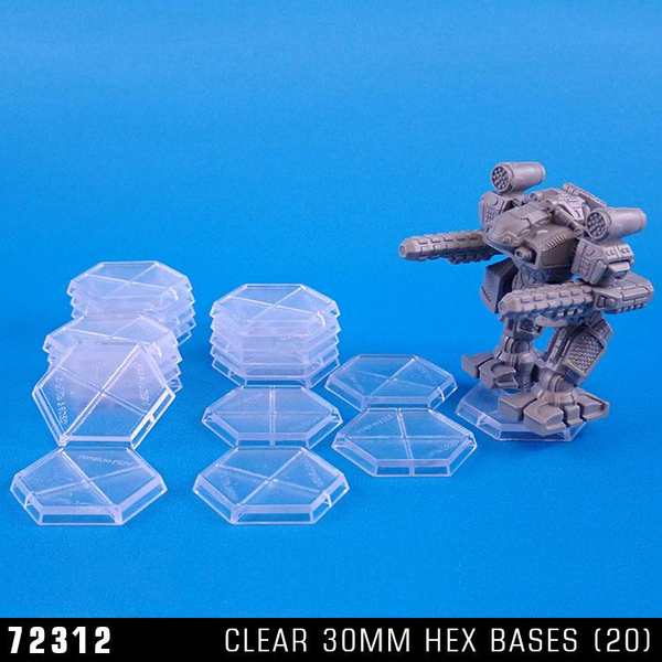 72312 Clear Hex Bases - Reaper CAV