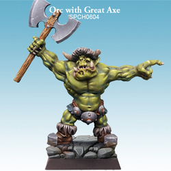 Orc with the Great Axe - SpellCrow - SPCH0604