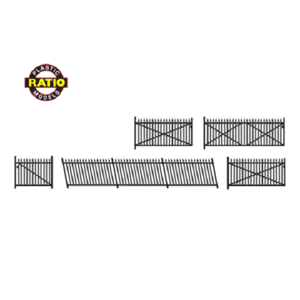 PECO - GWR Spear Fencing, Ramps and Gates - N Gauge - 246