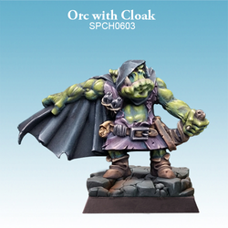 Orc with Cloak - SpellCrow - SPCH0603