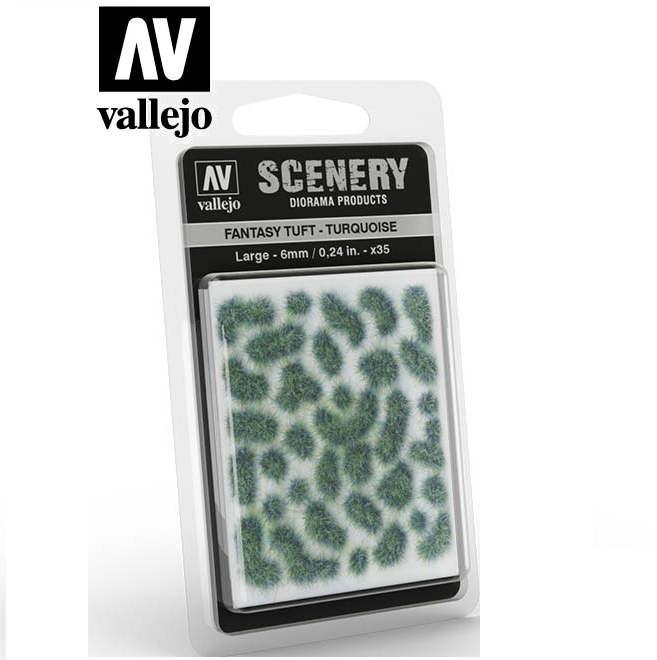 Fantasy Tuft – Turquoise - Vallejo - SC432