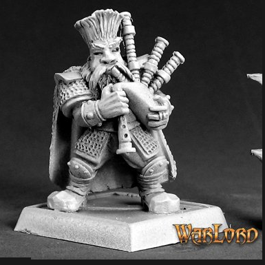14534 Dwarf Musician - Reaper Warlord