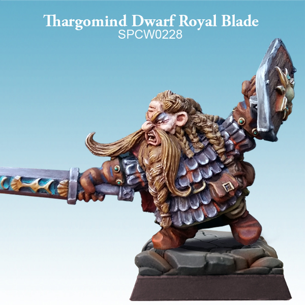 Thargomind Dwarf Royal Blade - SpellCrow - SPCW0228