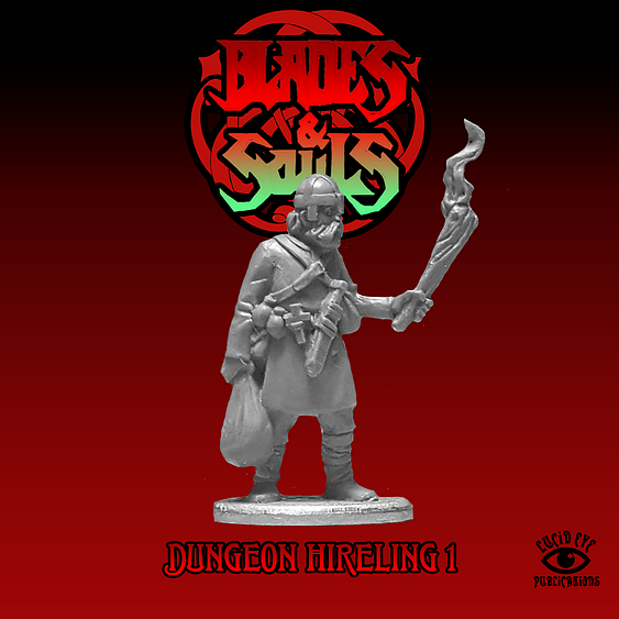 Dungeon Hireling 1 - Lucid Eye Blades & Souls -Hireling1