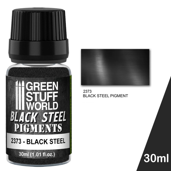 Black Steel - Pigment - Green Stuff World 2373