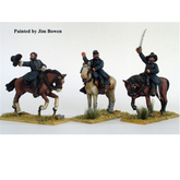 Union Generals mounted - Perry -...