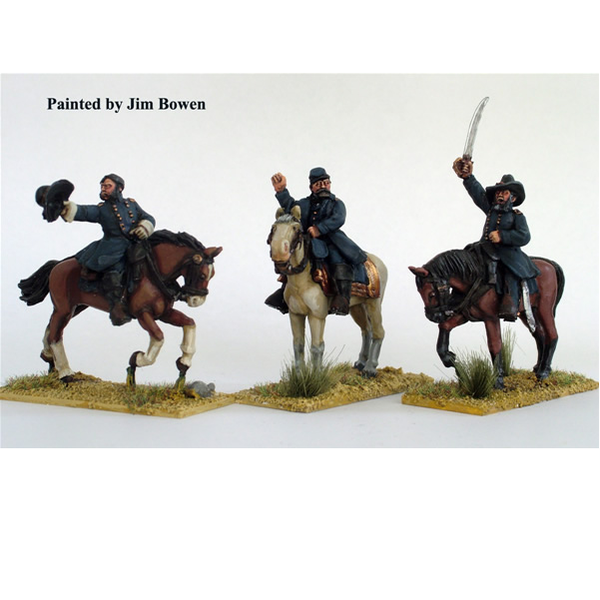 Union Generals mounted - Perry - ACW3