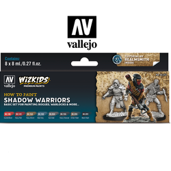 Shadow Warriors - Vallejo Wizkids Paint Set - 80.253