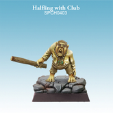 Halfling Darkling with Club - Sp...