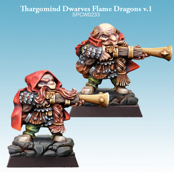 Thargomind Dwarves Flame Dragons v.1 - SpellCrow - SPCW0233