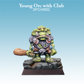 Young Orc with Club - SpellCrow ...