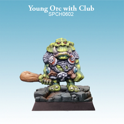 Young Orc with Club - SpellCrow - SPCH0602