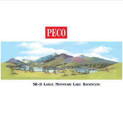 Large Mountain Lake Backscene - PECO - SK11