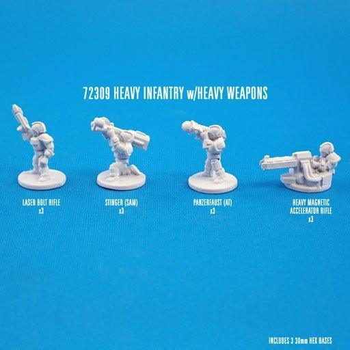 72309 Heavy Infantry With Heavy Weapons - Reaper CAV