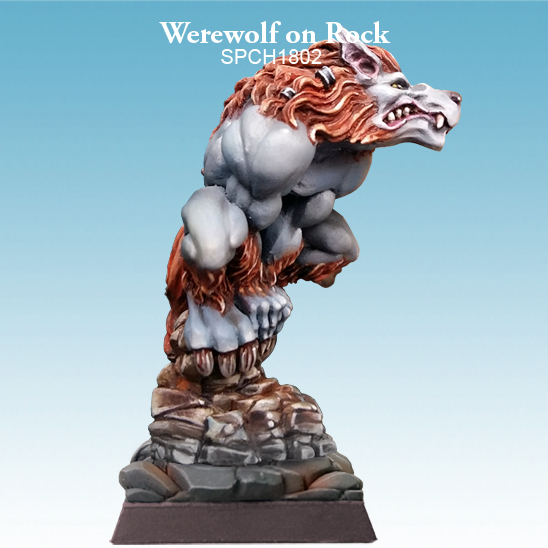 Werewolf On Rock- SpellCrow - SPCH1802
