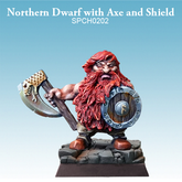 Northern Dwarf with Axe and Shie...