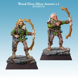Wood Elf Silver Arrows V1- SpellCrow - SPCW0119