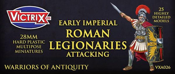 Early Imperial Roman Legionaries Attacking - Victrix - VXA026