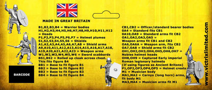 Gallic Armoured Warriors - Victrix - VXA036