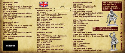 Persian Unarmoured Spearman - Victrix - VXA042