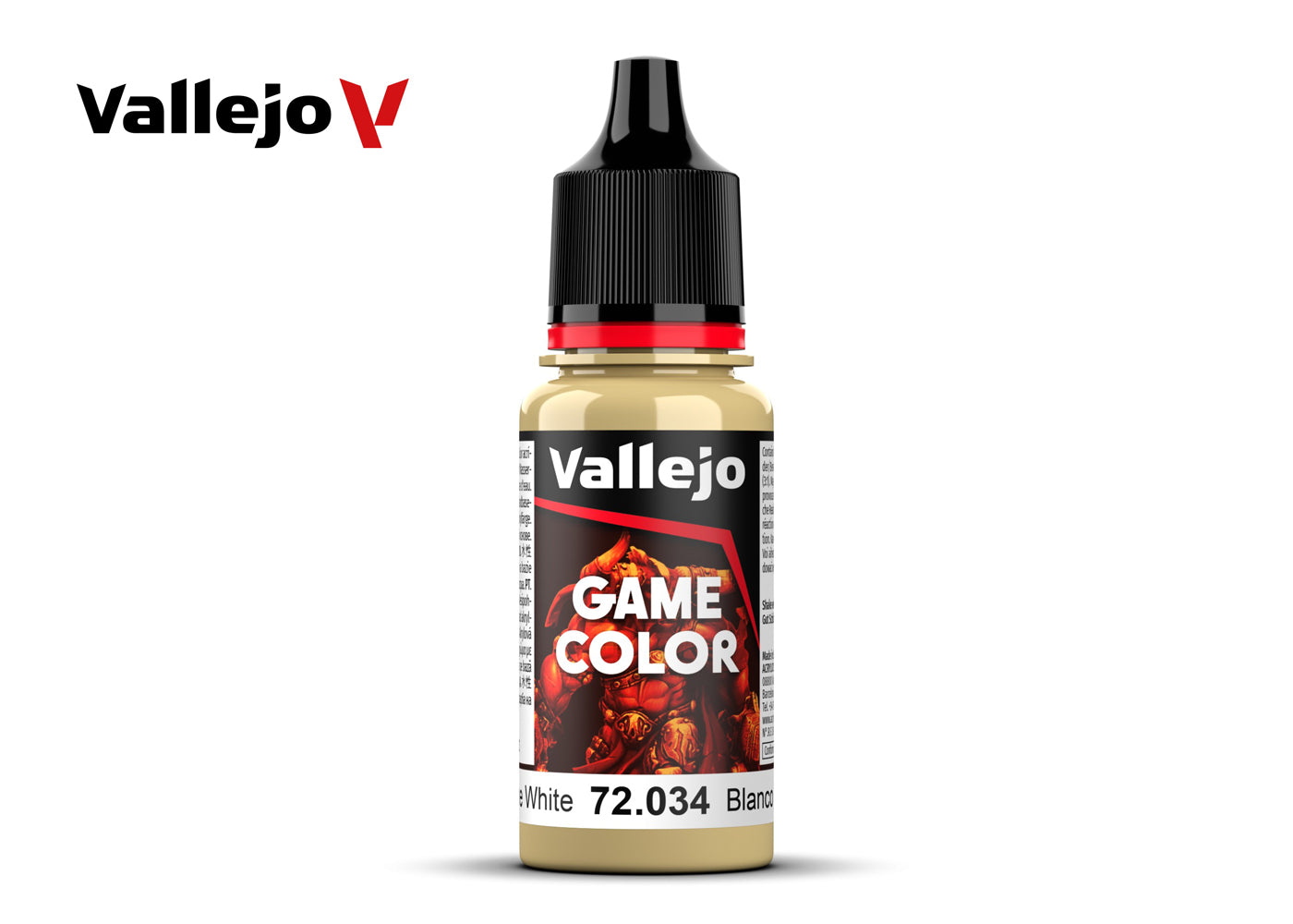 Vallejo Bone White Game Color Hobby Paint 18Ml