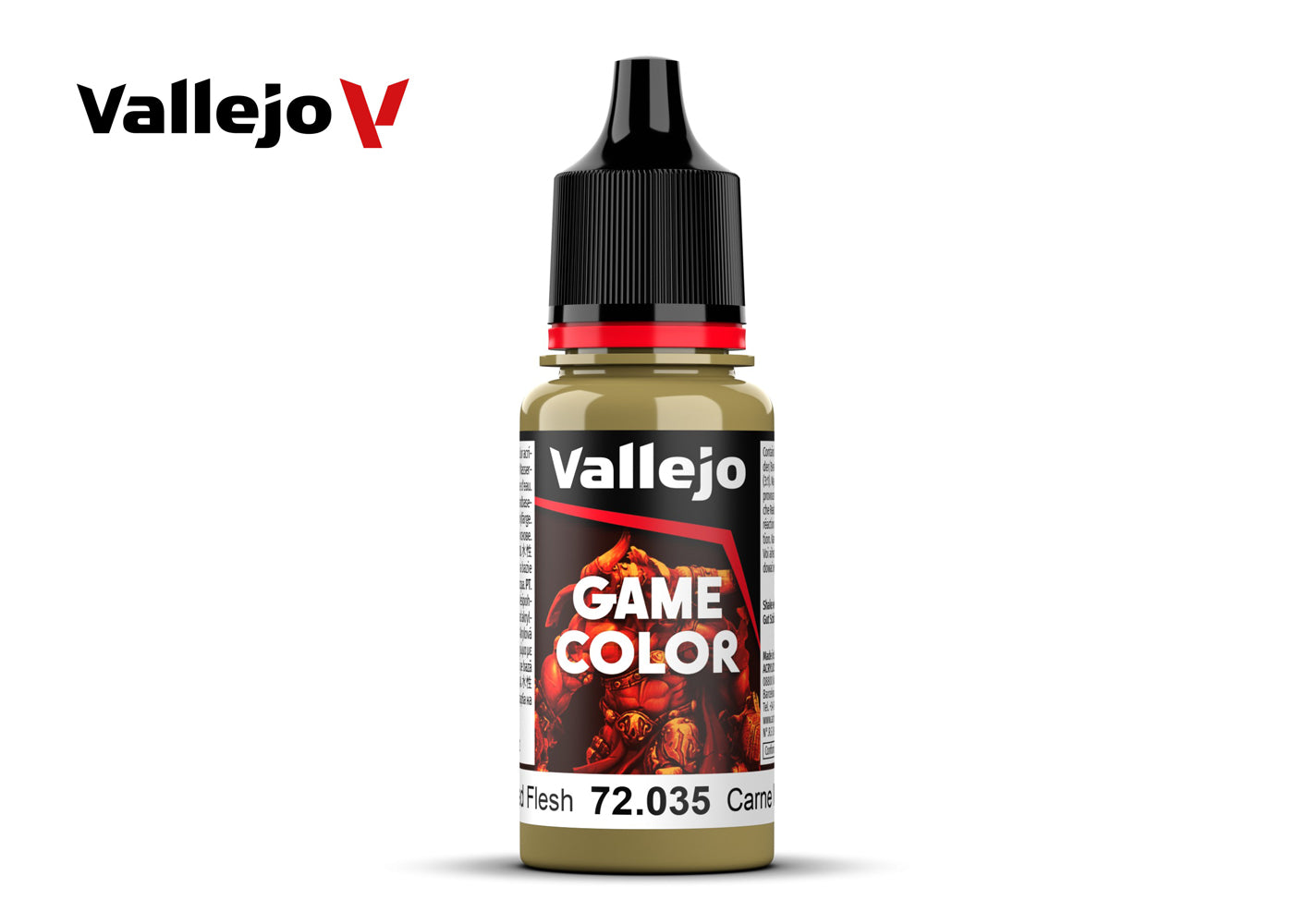 Vallejo Dead Flesh Game Color Hobby Paint 18Ml