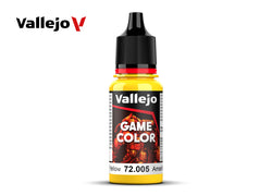 Vallejo Moon Yellow Game Color Hobby Paint 18Ml