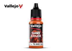 Vallejo Orange Fire Game Color Hobby Paint 18Ml