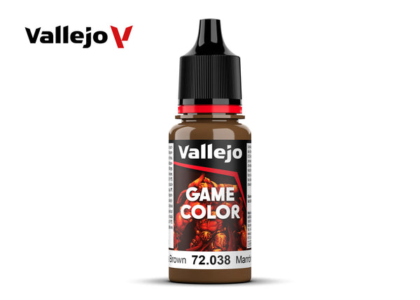 Vallejo Scrofulous Brown Game Color Hobby Paint 18Ml