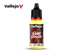 Vallejo Toxic Yellow Game Color Hobby Paint 18Ml