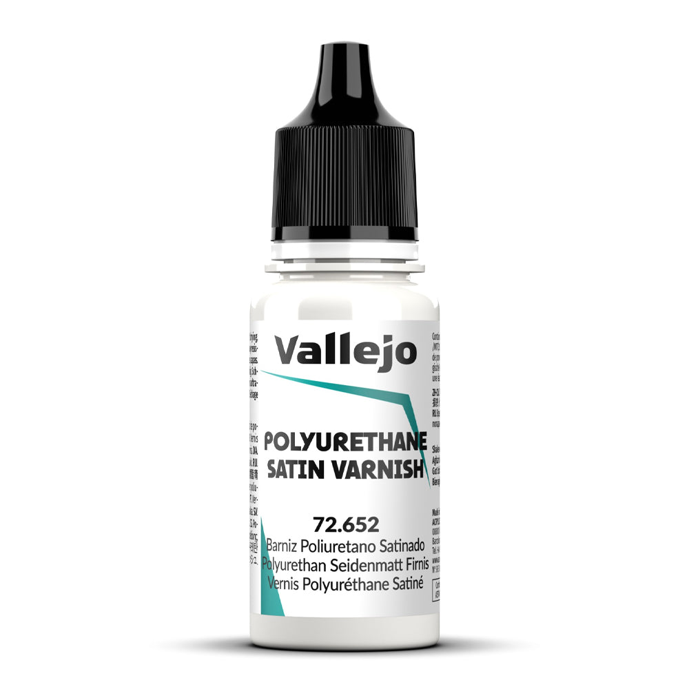Vallejo Game Color Satin Polyurethane Varnish 18ml