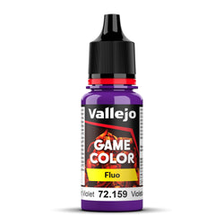 Vallejo Fluorescent Violet Game Color Paint 18ml