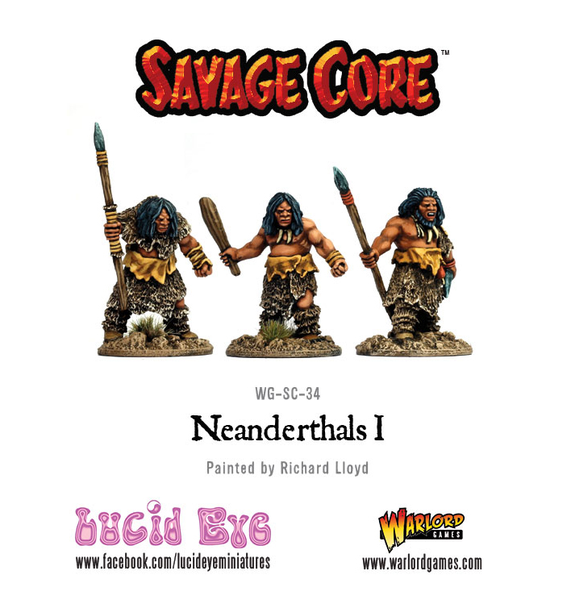 Neanderthal Warriors Pack 1 - Savage Core