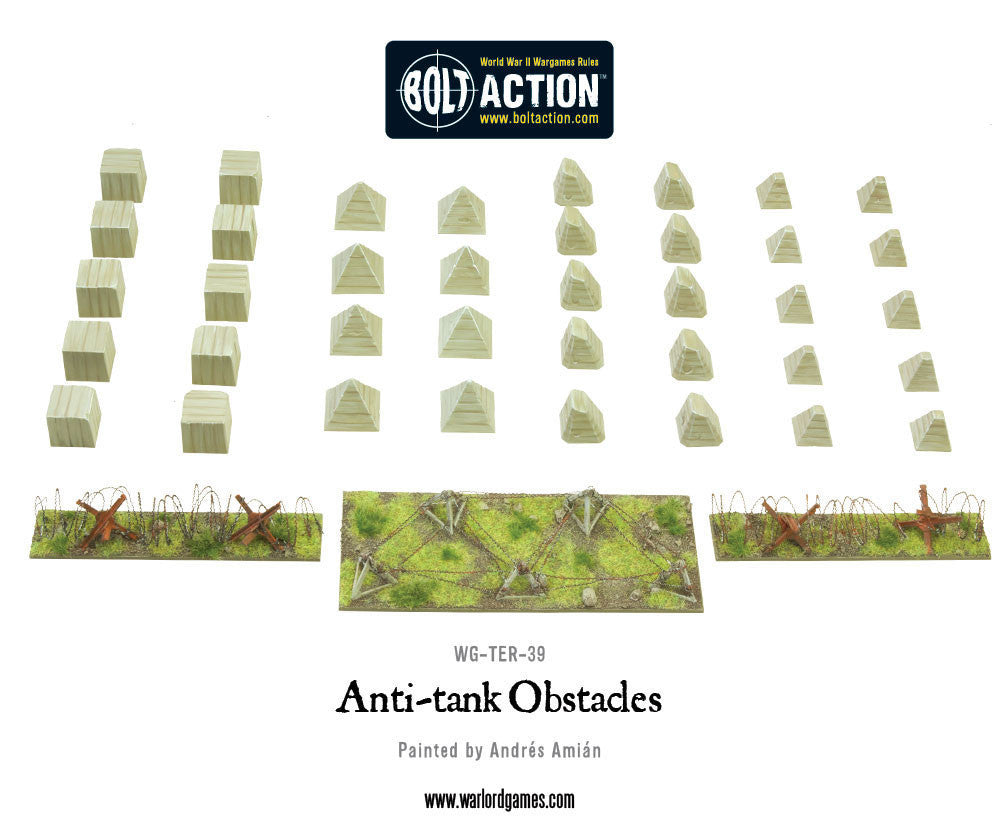 anti-tank obstacles kit (28mm)