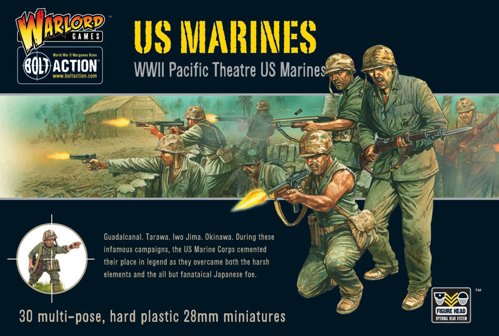 US Marines, WWII Pacific Theatre - Bolt Action: www.mightlancergmaes.co.uk