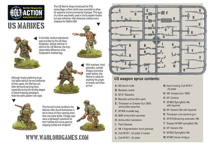 US Marines WWII for the Pacific Theatre - Bolt Action