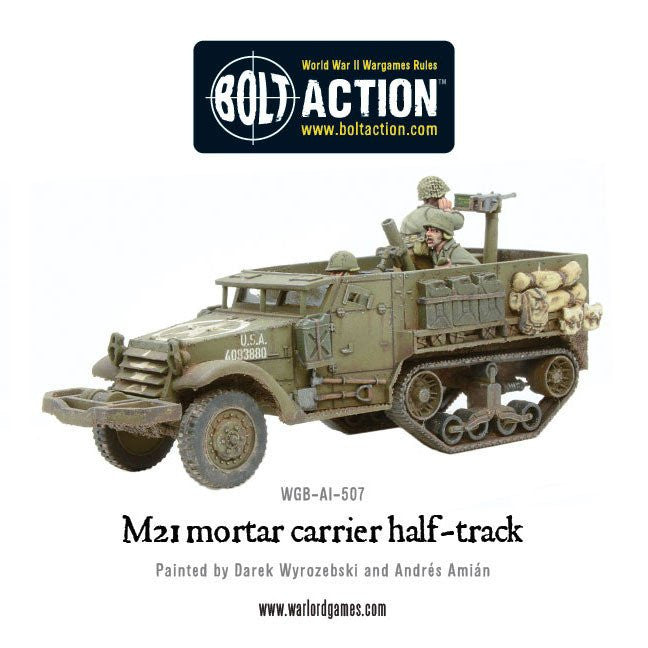 M21 Mortar Carrier Half Track - United States (Bolt Action)