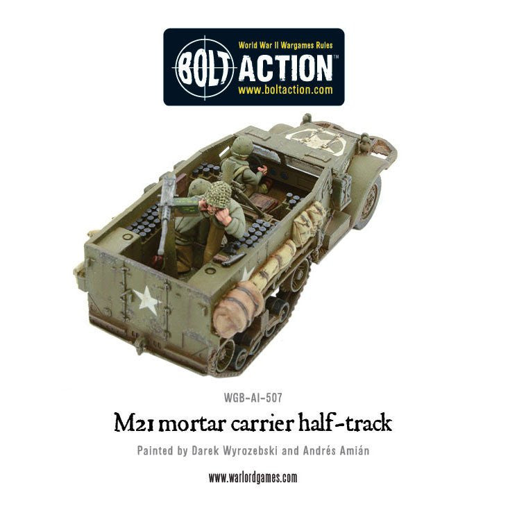 M21 Mortar Carrier Half Track - United States (Bolt Action)