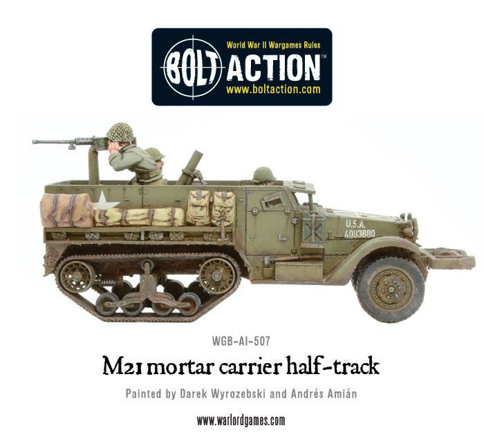 M21 Mortar Carrier Half Track - United States (Bolt Action)