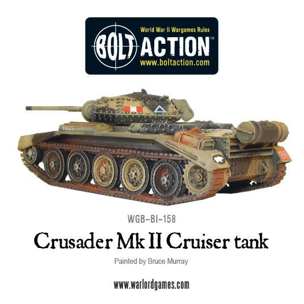 Crusader Tank Mk I/II - British (Bolt Action - WGB-BI-158) :www.mightylancergames.co.uk