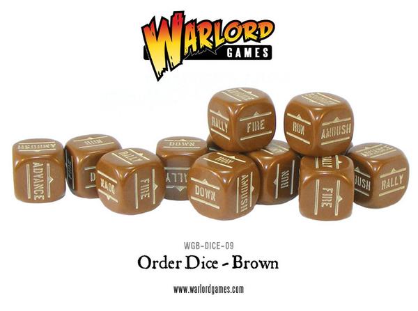 BA Order Dice - Brown