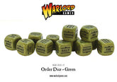 Bolt Action Orders Dice - Green ...
