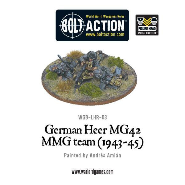 German Heer MG42 MMG Team (1943-45) - (Bolt Action)