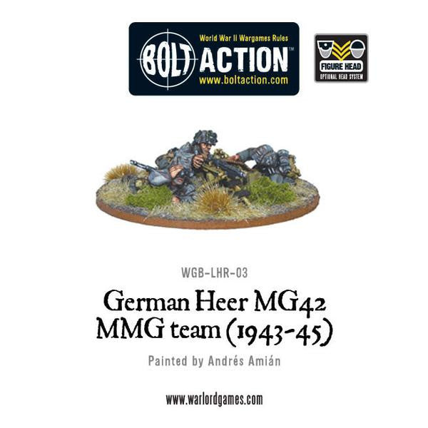 German Heer MG42 MMG Team (1943-45) - (Bolt Action)